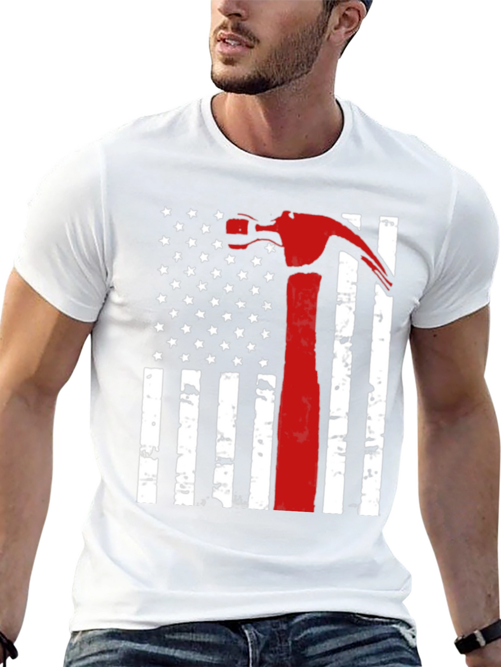 Hammer American Flag T-Shirt