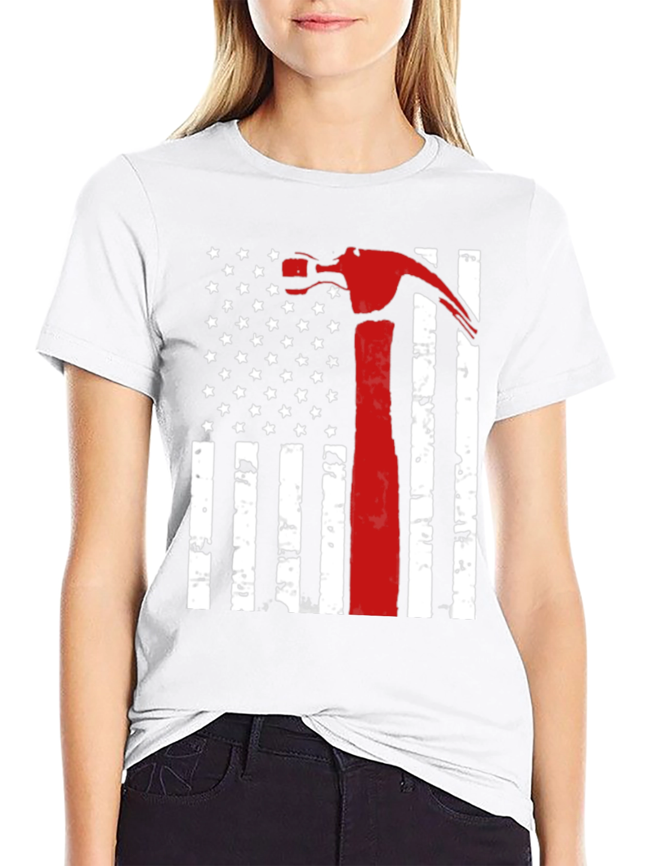 Hammer American Flag T-Shirt
