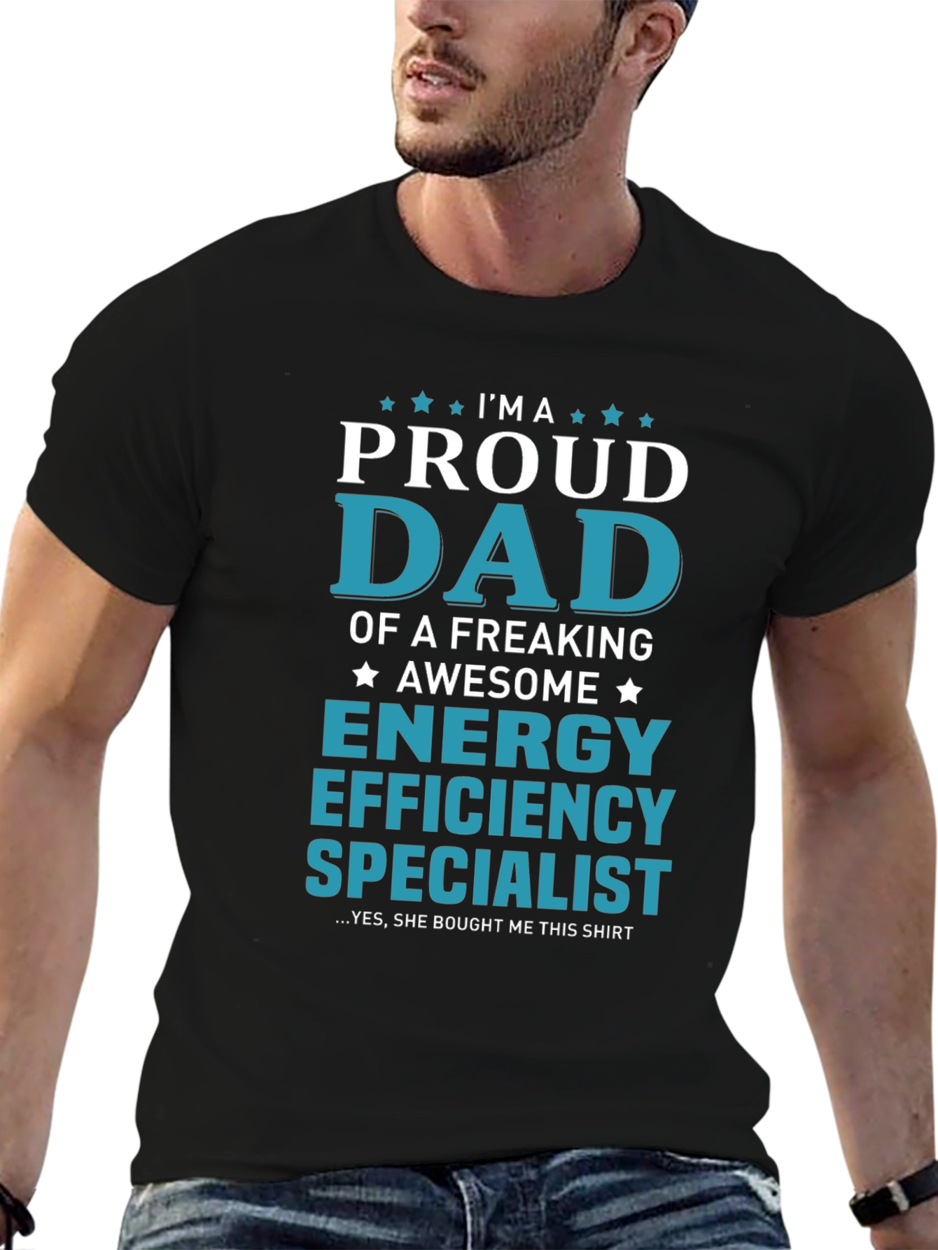 Proud Dad Energy Efficiency Specialist T-Shirt