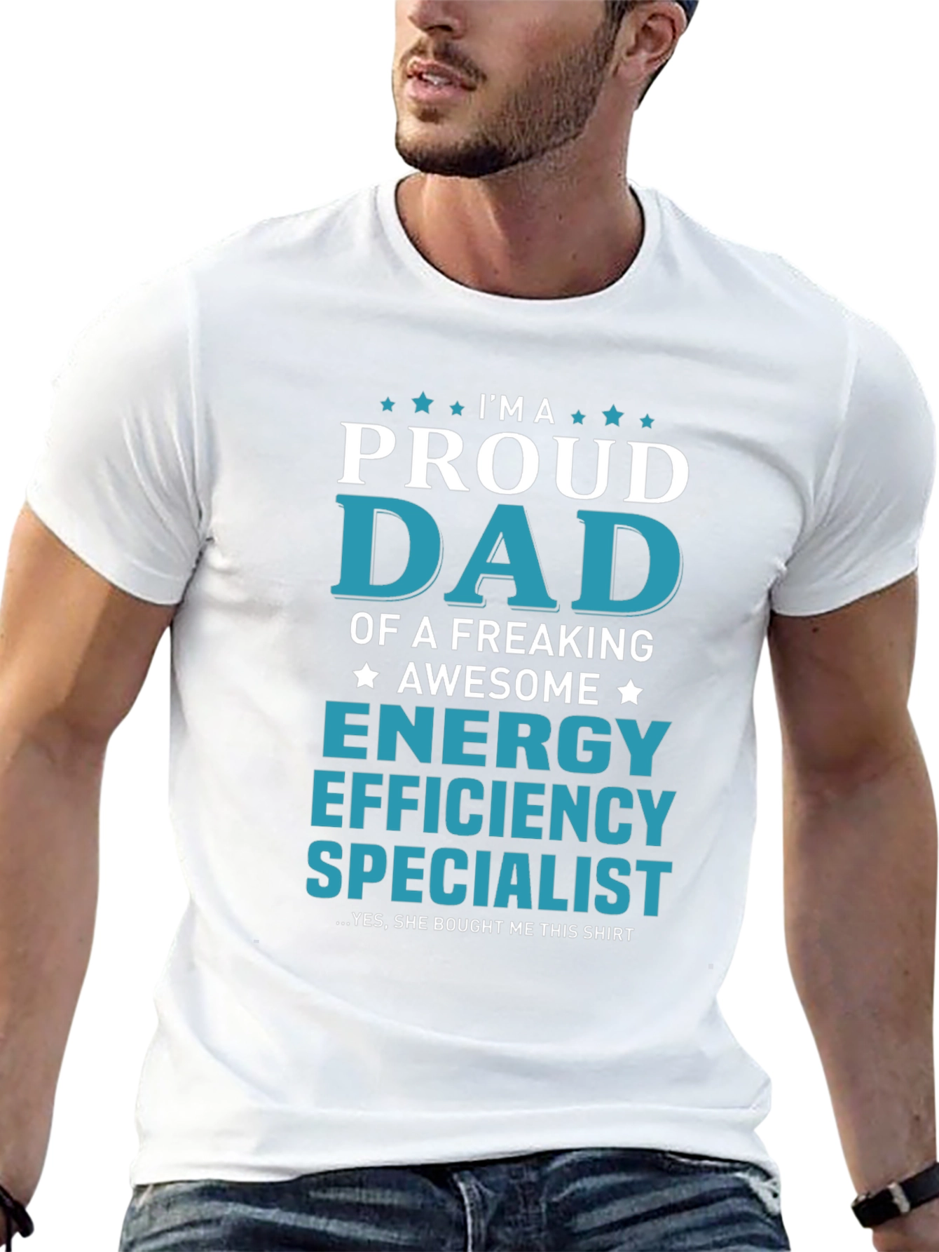 Proud Dad Energy Efficiency Specialist T-Shirt