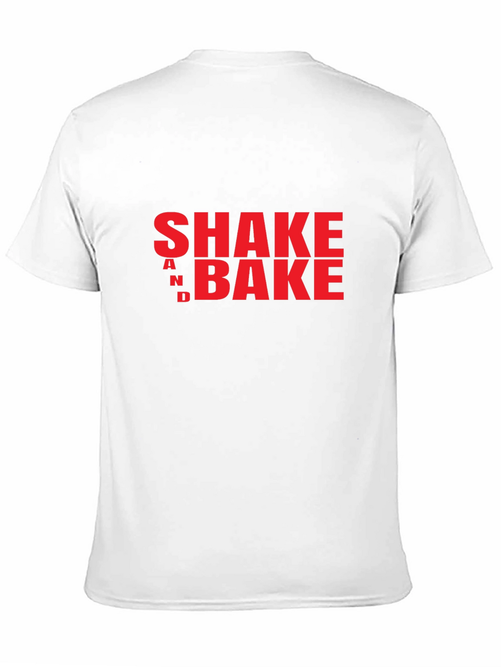 Shake and Bake Graphic T-Shirt - Bold Red Print