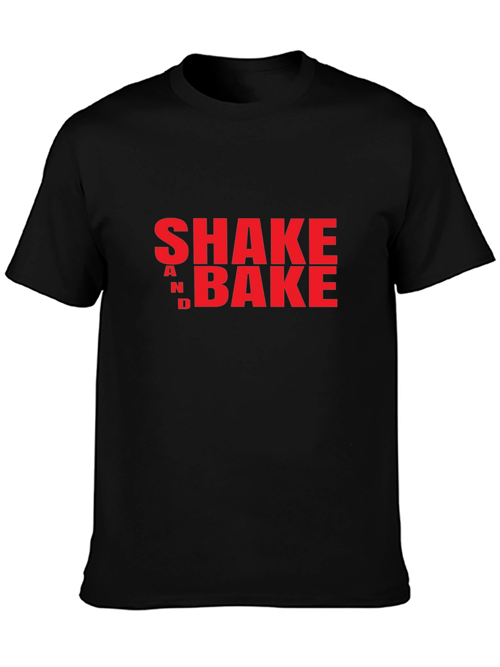 Shake and Bake Graphic T-Shirt - Bold Red Print