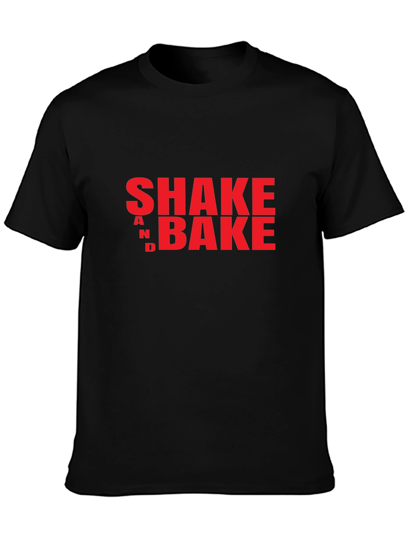 Shake and Bake Graphic T-Shirt - Bold Red Print
