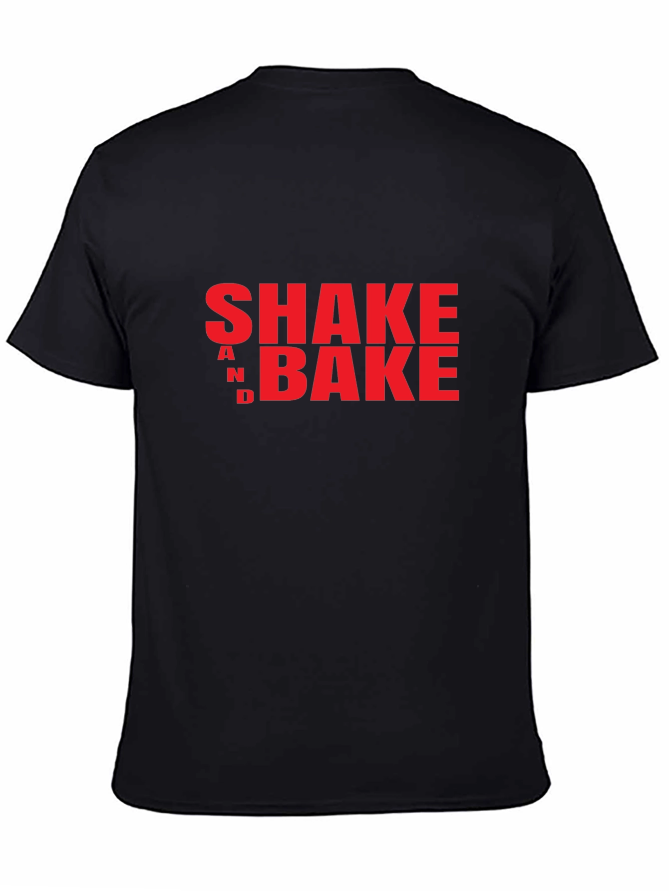 Shake and Bake Graphic T-Shirt - Bold Red Print