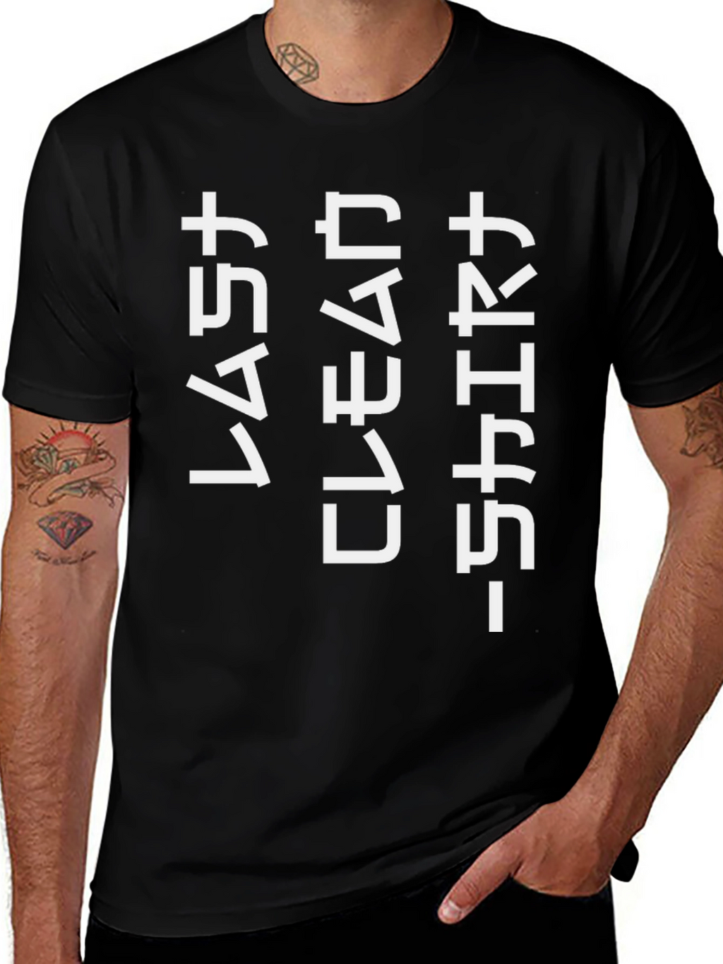 Last Clean Shirt - Funny Graphic Tee