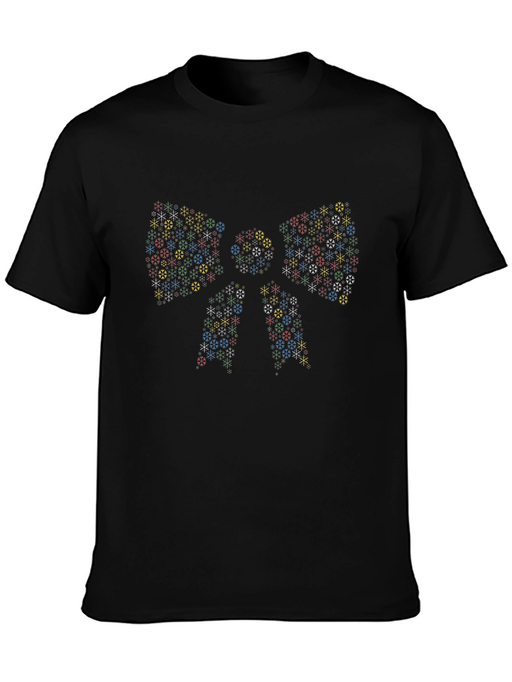 Festive Snowflake Bow T-Shirt