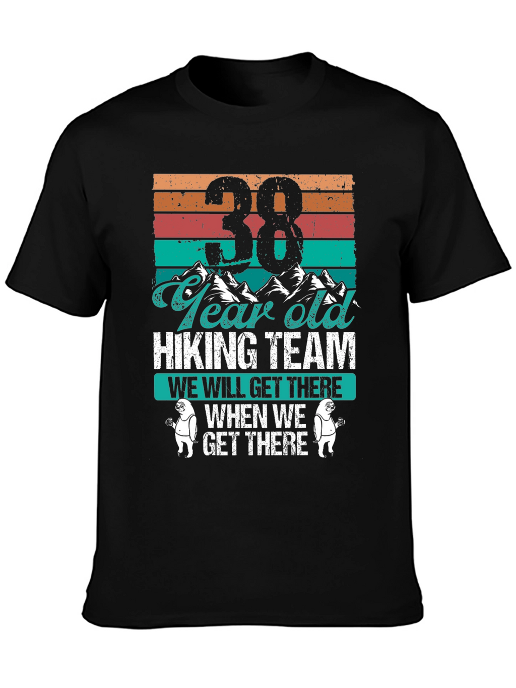 38 Year Old Hiking Team Tee