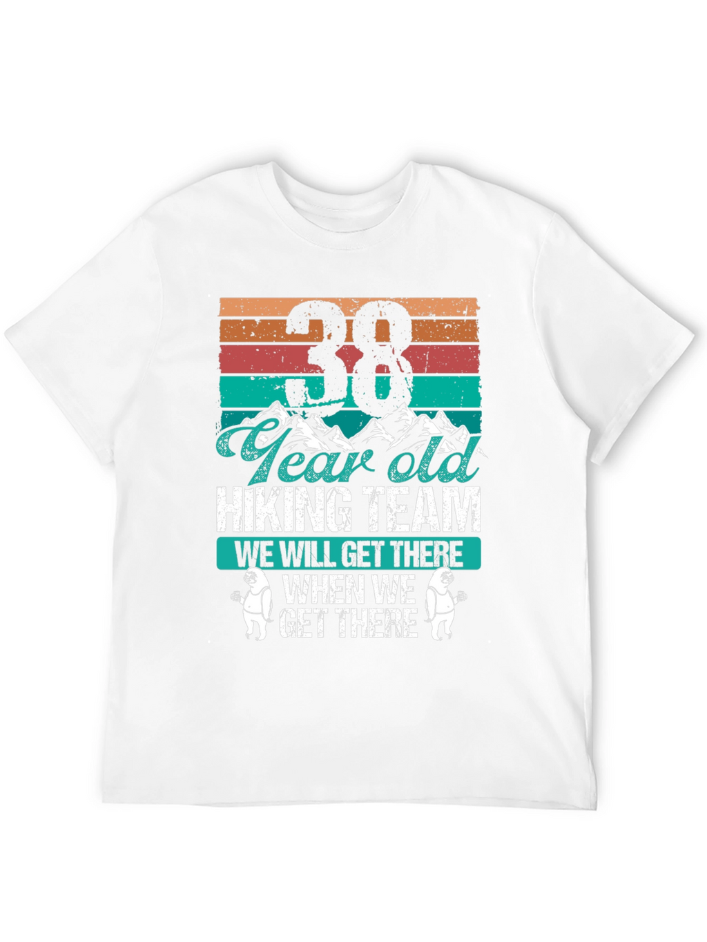 38 Year Old Hiking Team Tee