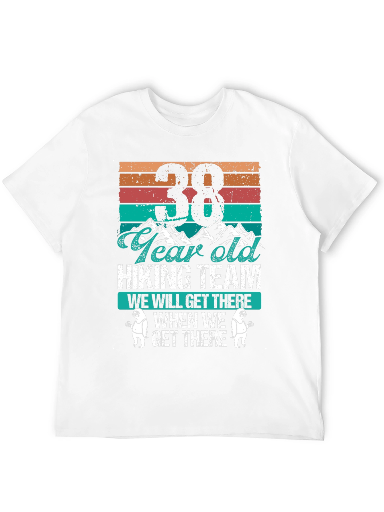 38 Year Old Hiking Team Tee