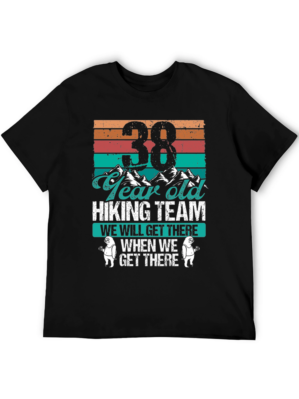 38 Year Old Hiking Team Tee