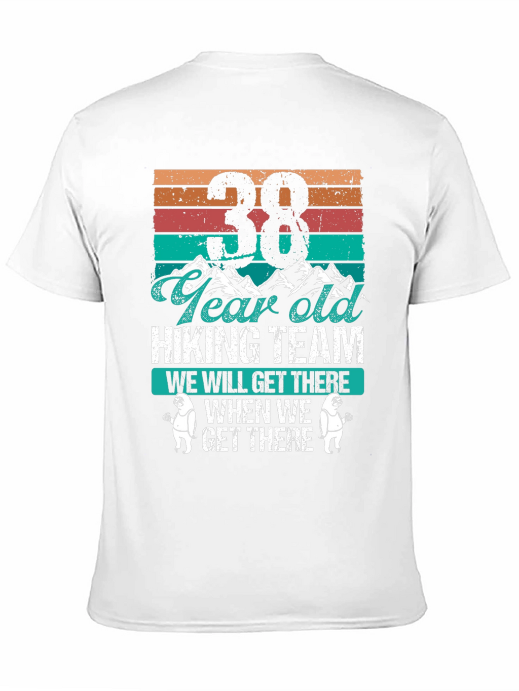 38 Year Old Hiking Team Tee