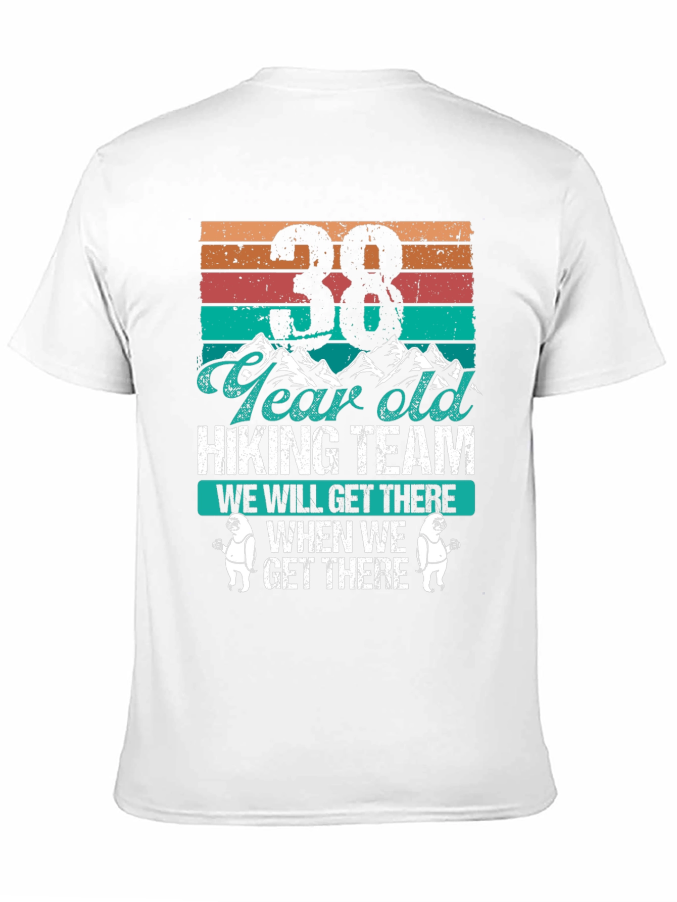 38 Year Old Hiking Team Tee