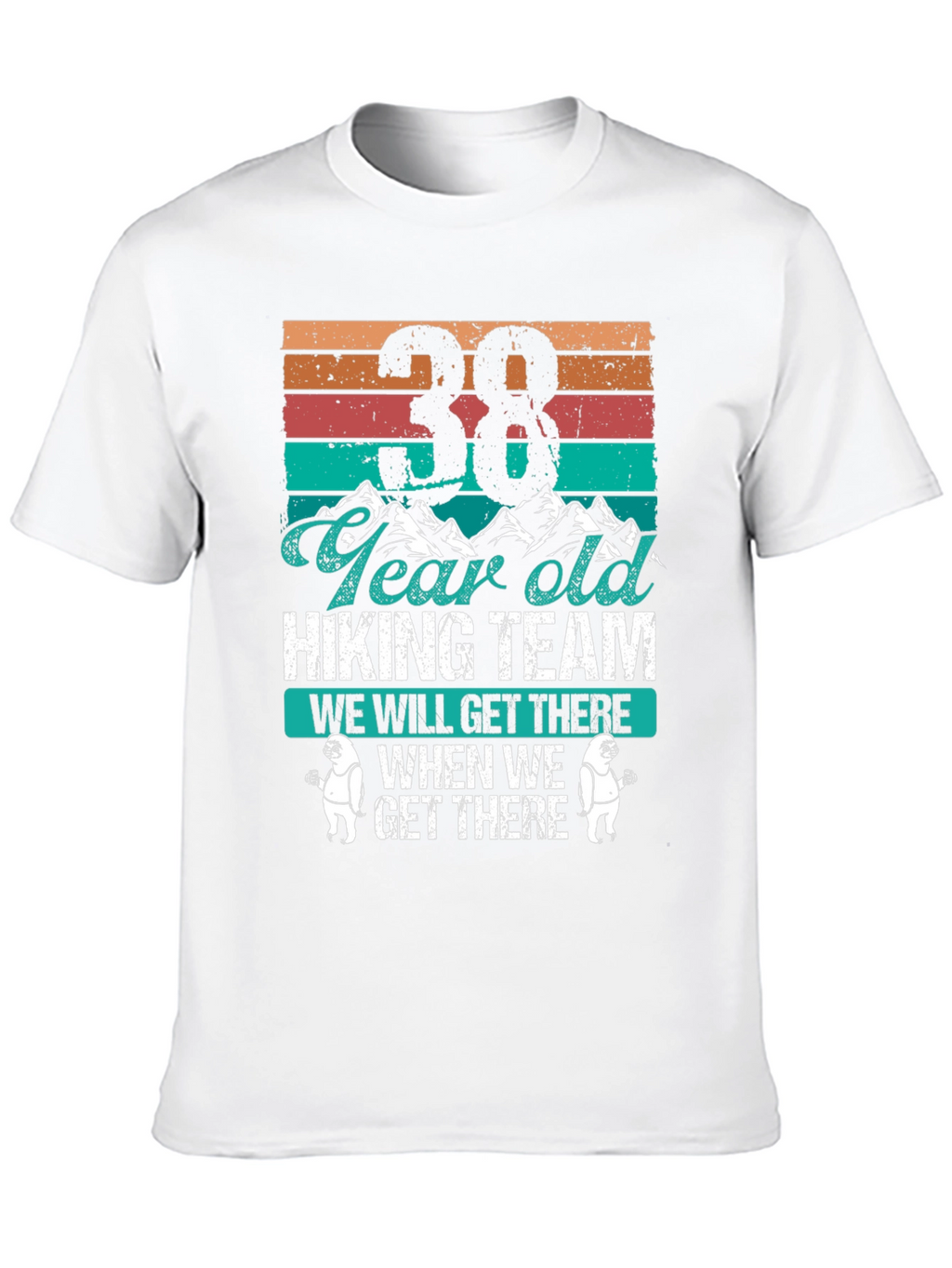 38 Year Old Hiking Team Tee
