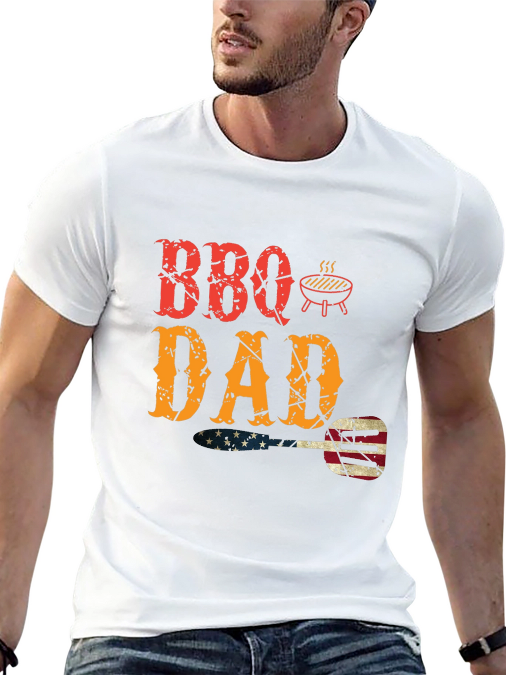 BBQ Dad Graphic T-Shirt - Fathers Day Gift
