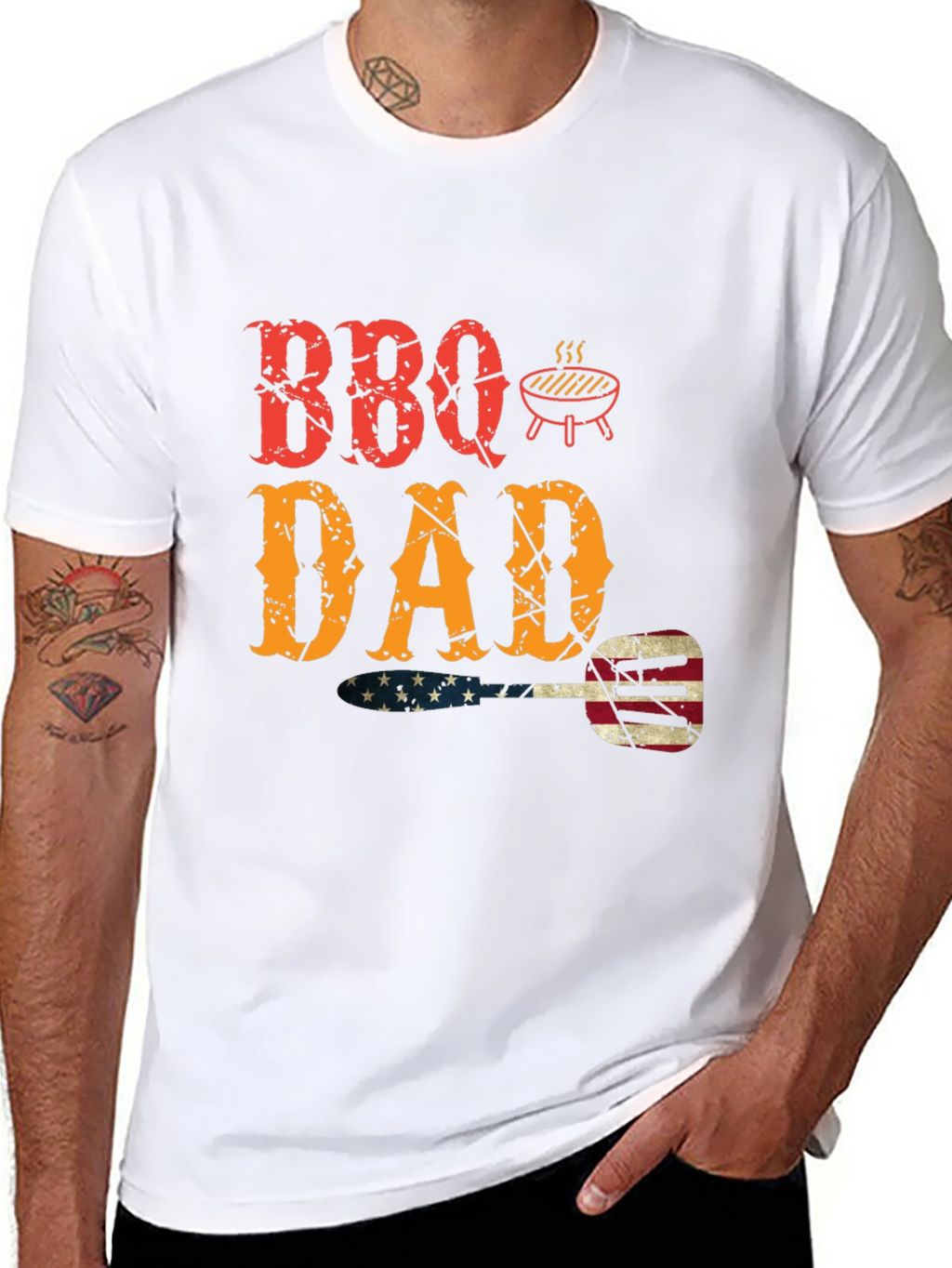 BBQ Dad Graphic T-Shirt - Fathers Day Gift
