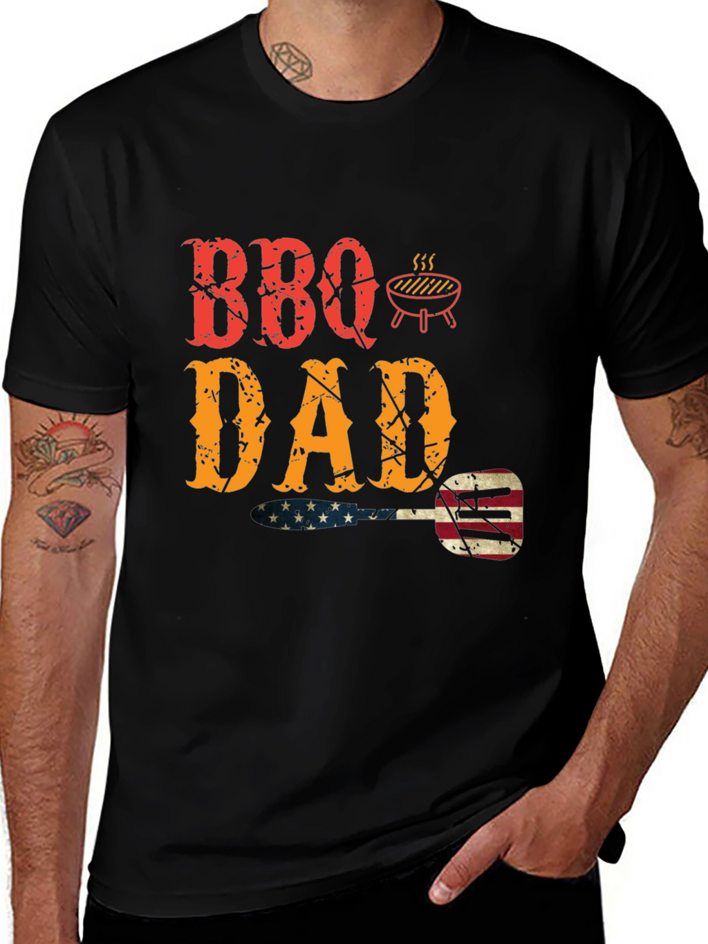 BBQ Dad Graphic T-Shirt - Fathers Day Gift