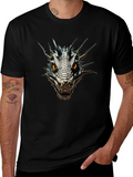 Dragon Head Graphic Tee - Fierce Style