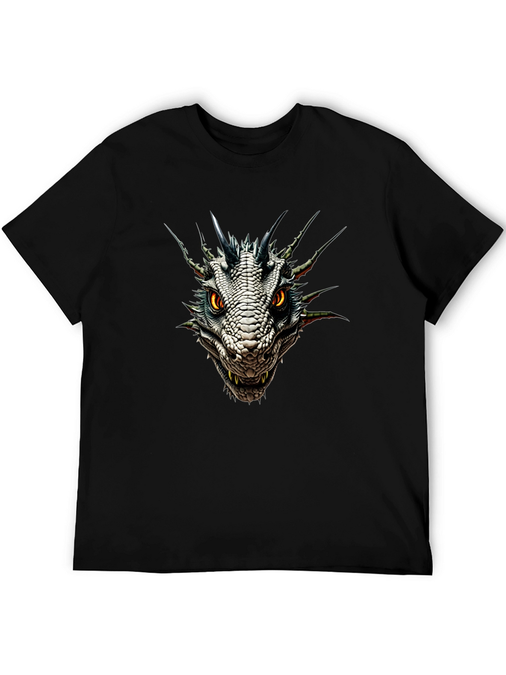 Dragon Head Graphic Tee - Fierce Style