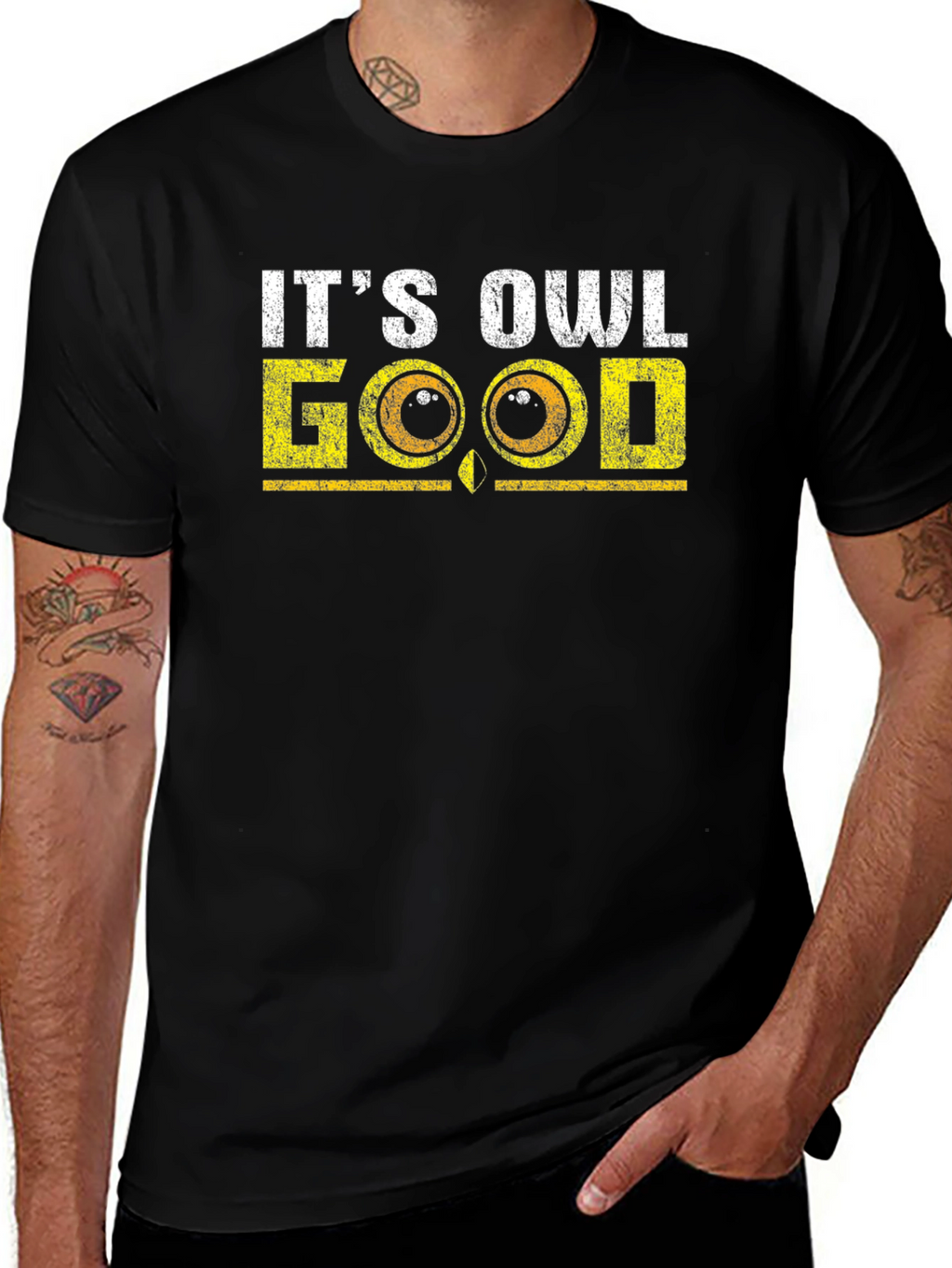 Its Owl Good T-Shirt - Funny Bird Lover Tee