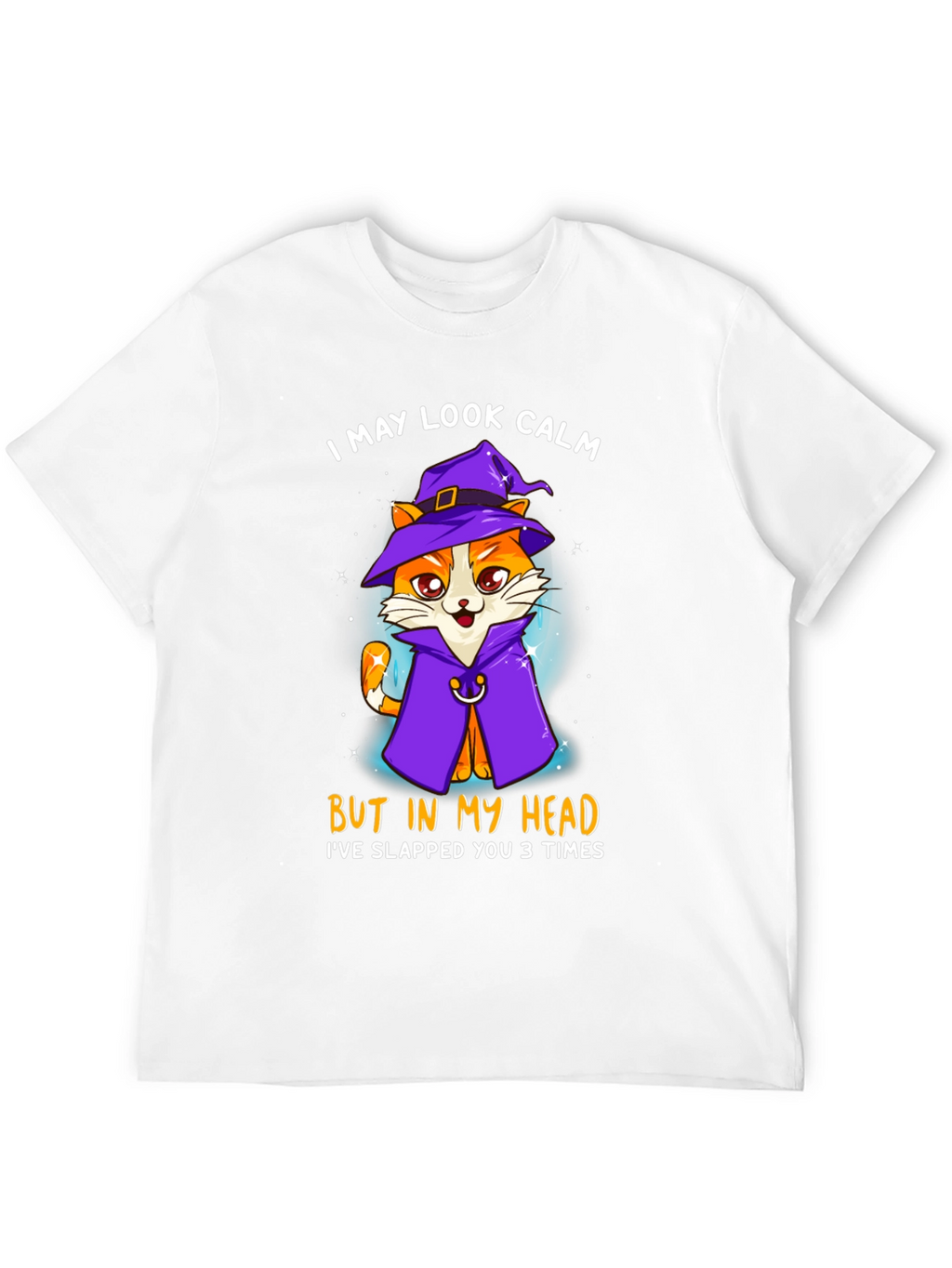 Cat Witch T-Shirt - I May Look Calm Tee
