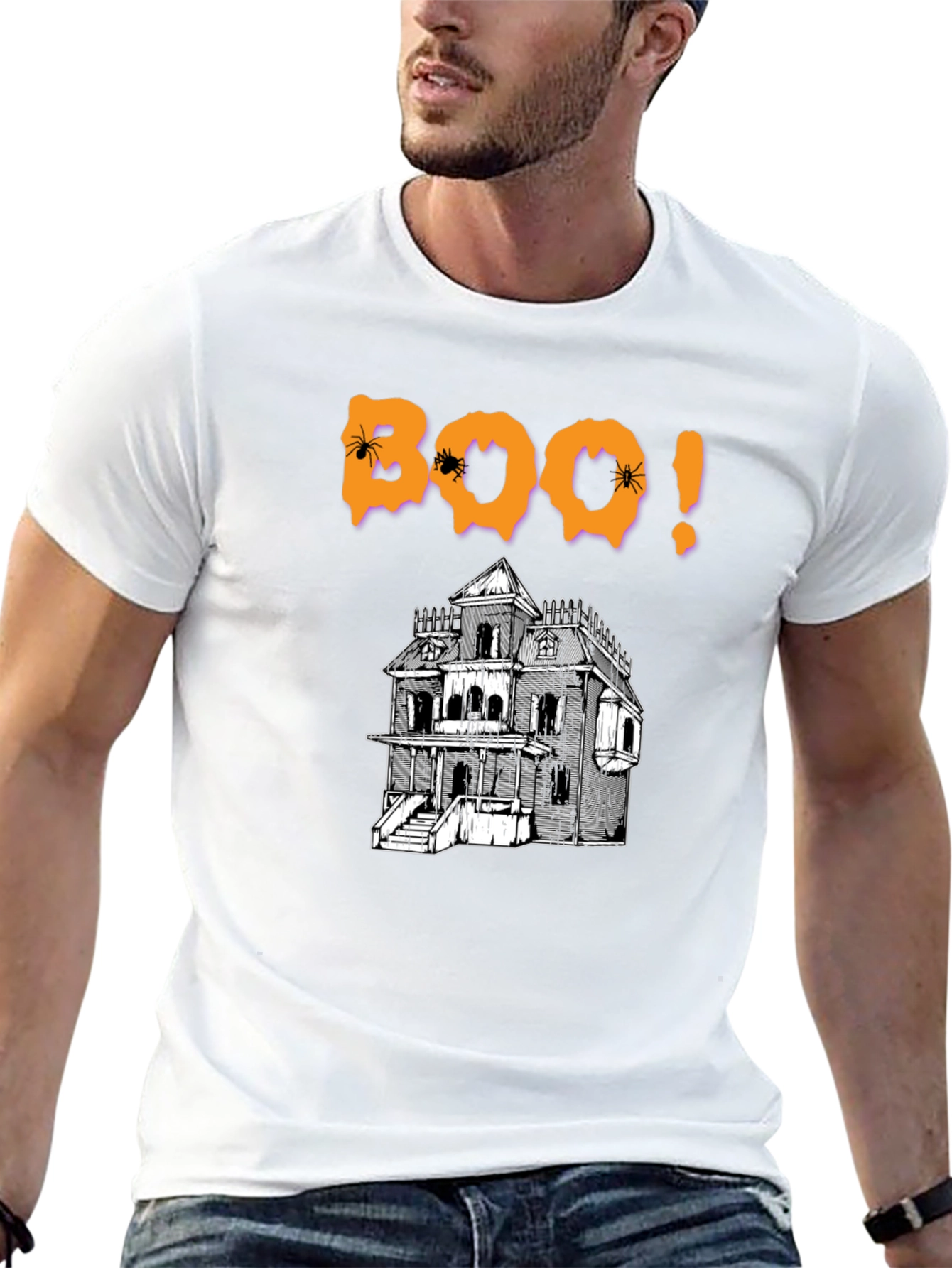 Spooky Halloween Boo T-Shirt