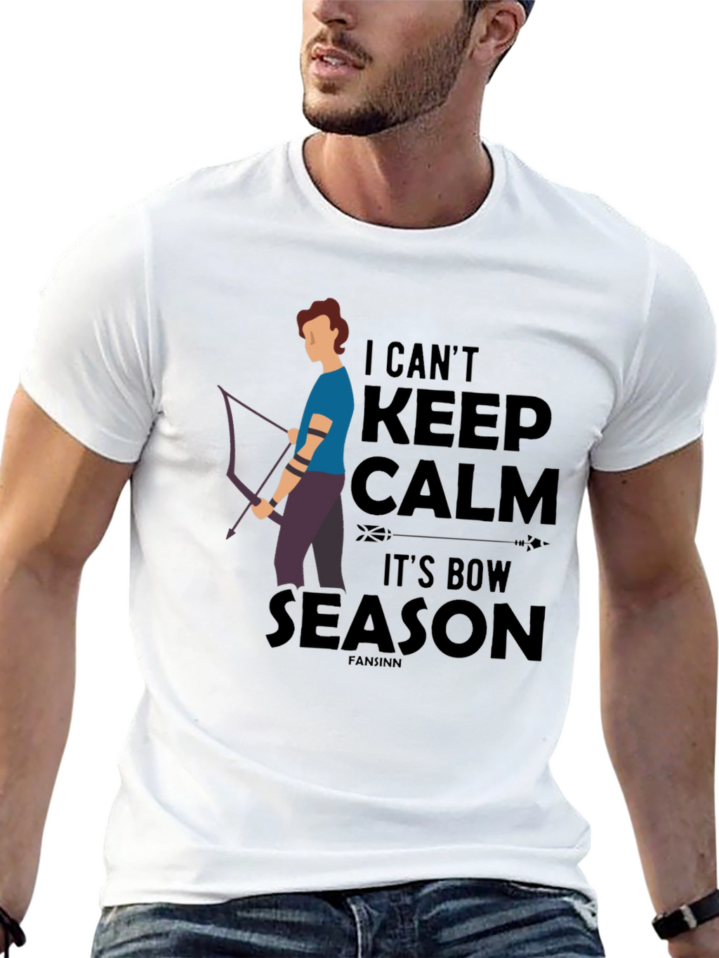 I Cant Keep Calm Bow Season T-Shirt