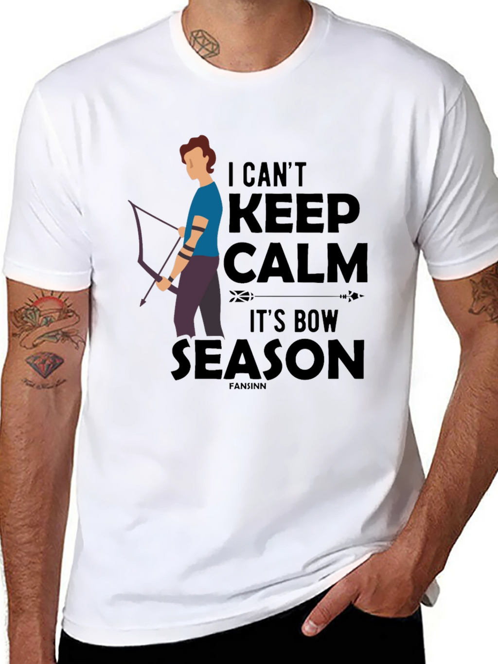 I Cant Keep Calm Bow Season T-Shirt