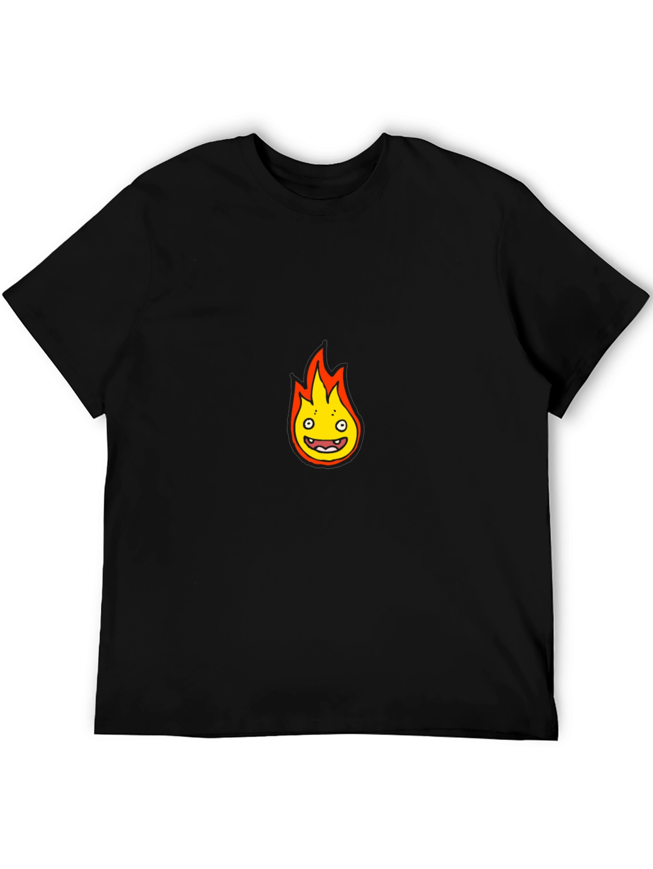 Calcifer Inspired Graphic T-Shirt