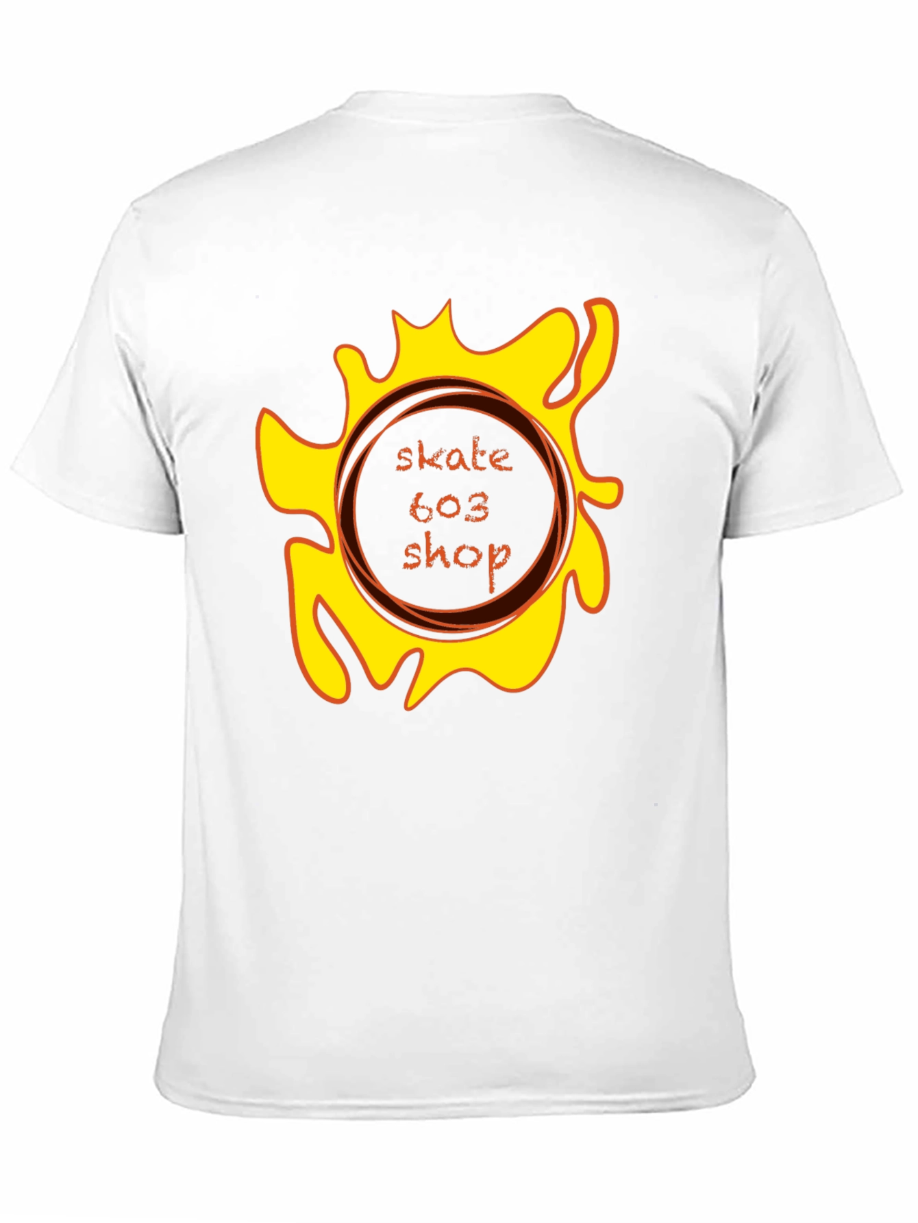 Skate 603 Shop Black Graphic Tee