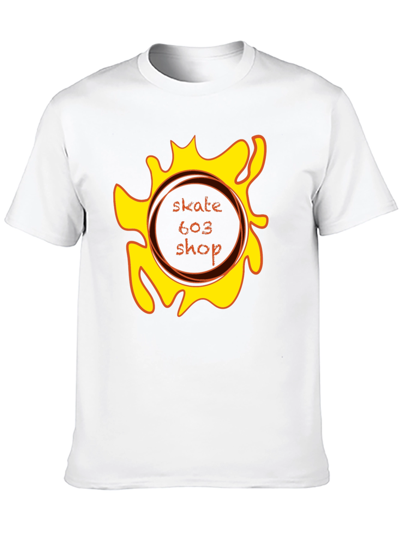 Skate 603 Shop Black Graphic Tee