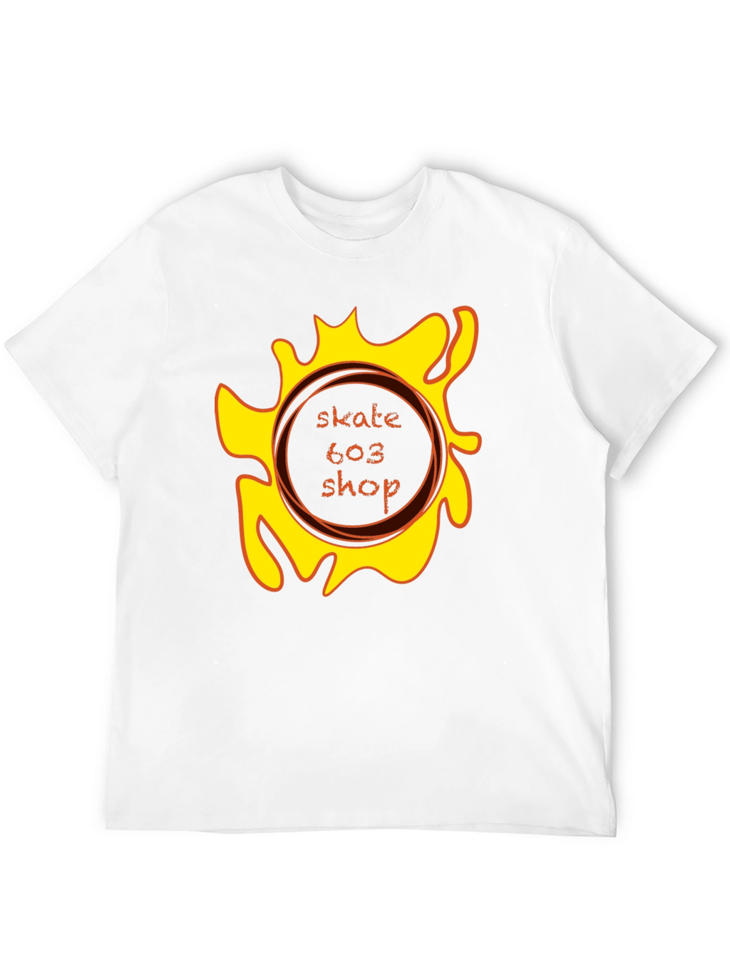 Skate 603 Shop Black Graphic Tee