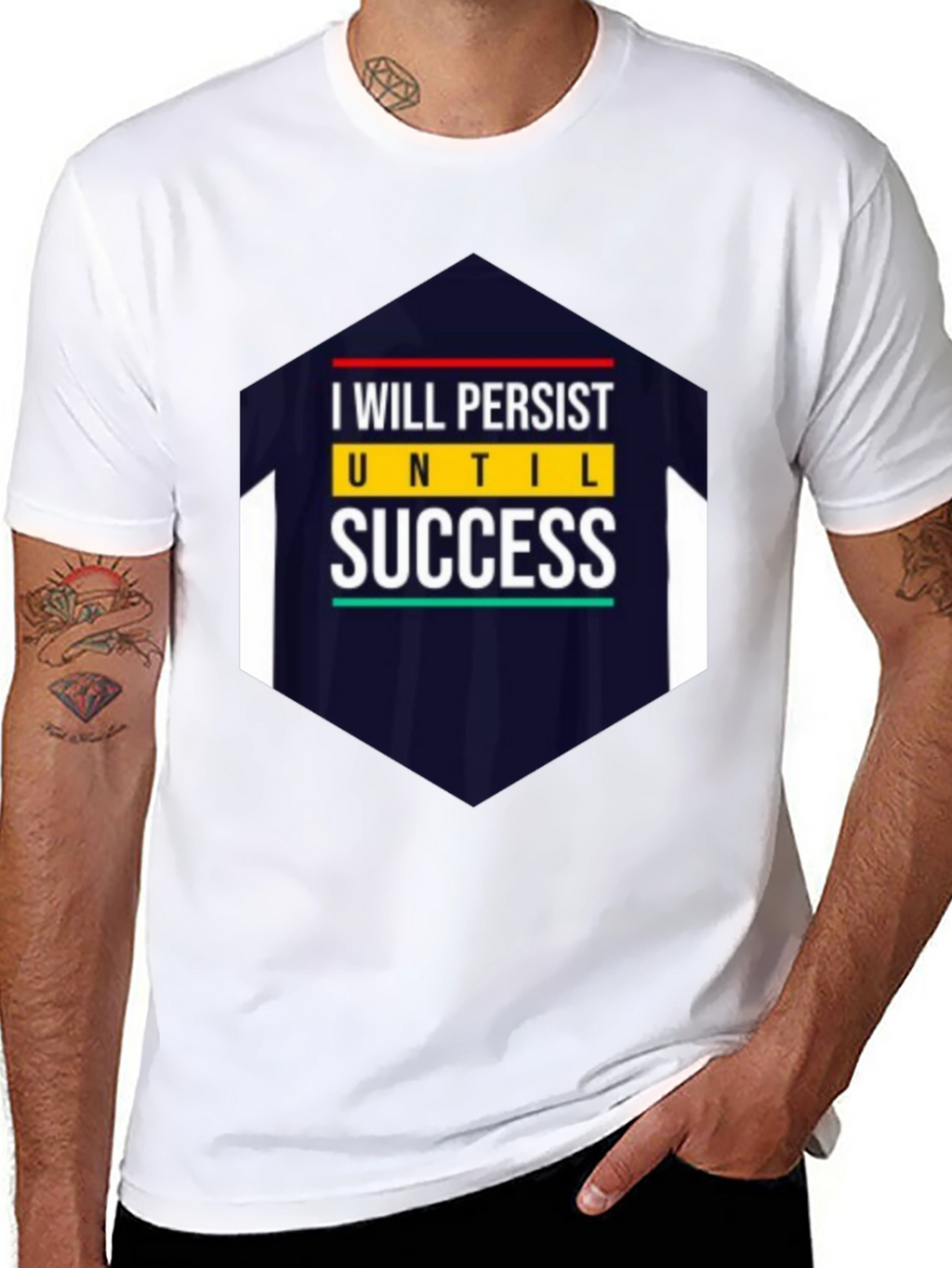 I Will Persist Until Success Graphic Tee