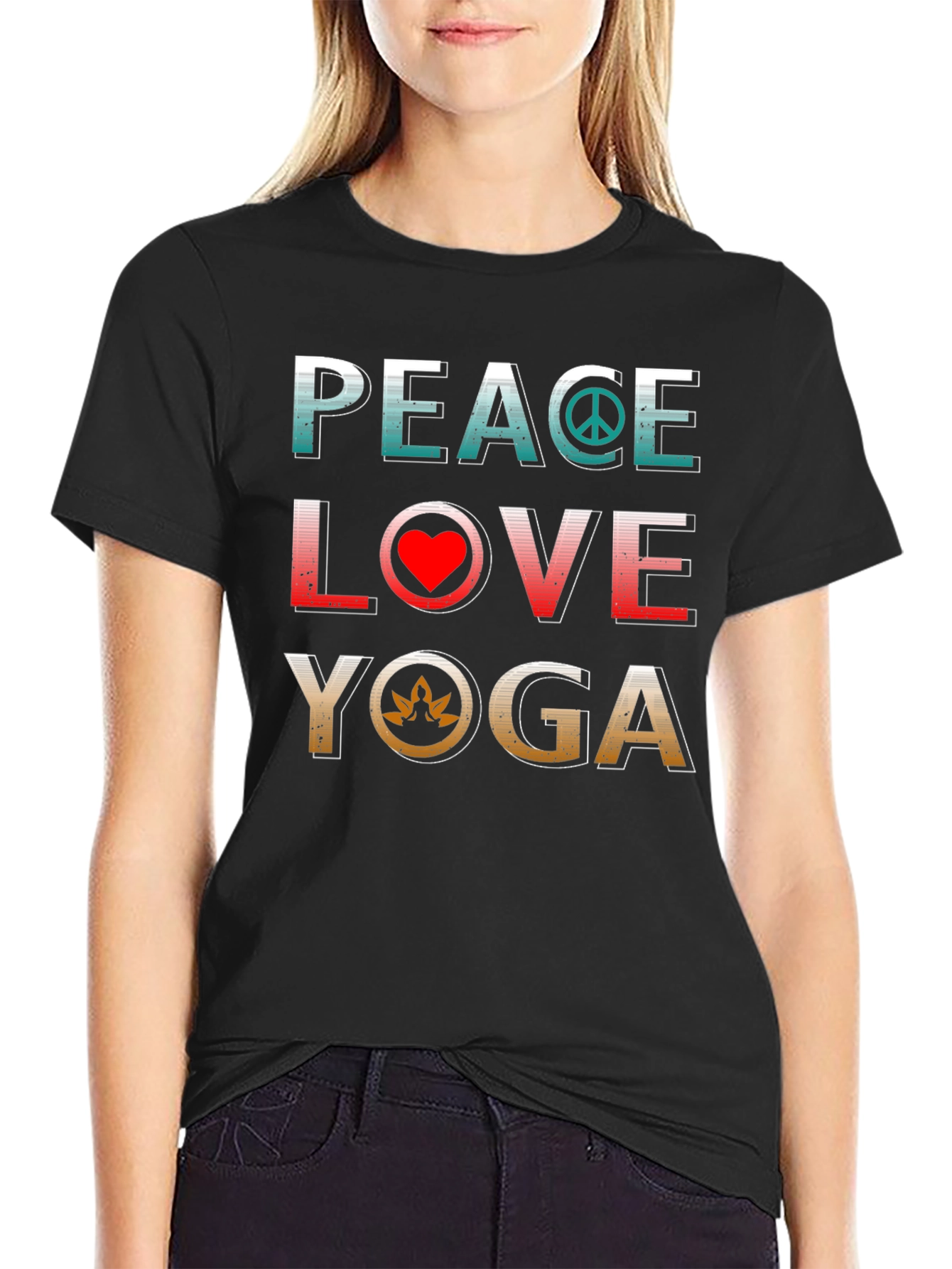 Peace Love Yoga T-Shirt