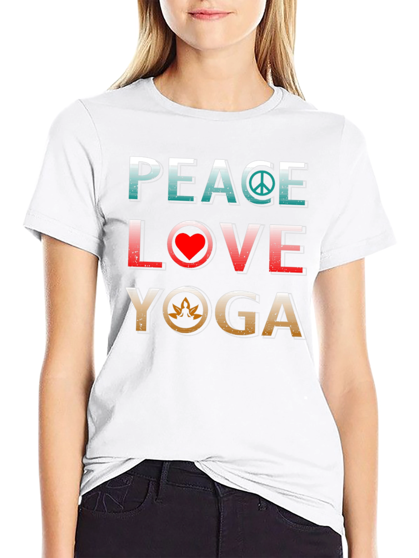Peace Love Yoga T-Shirt