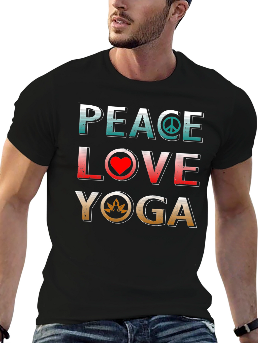 Peace Love Yoga T-Shirt