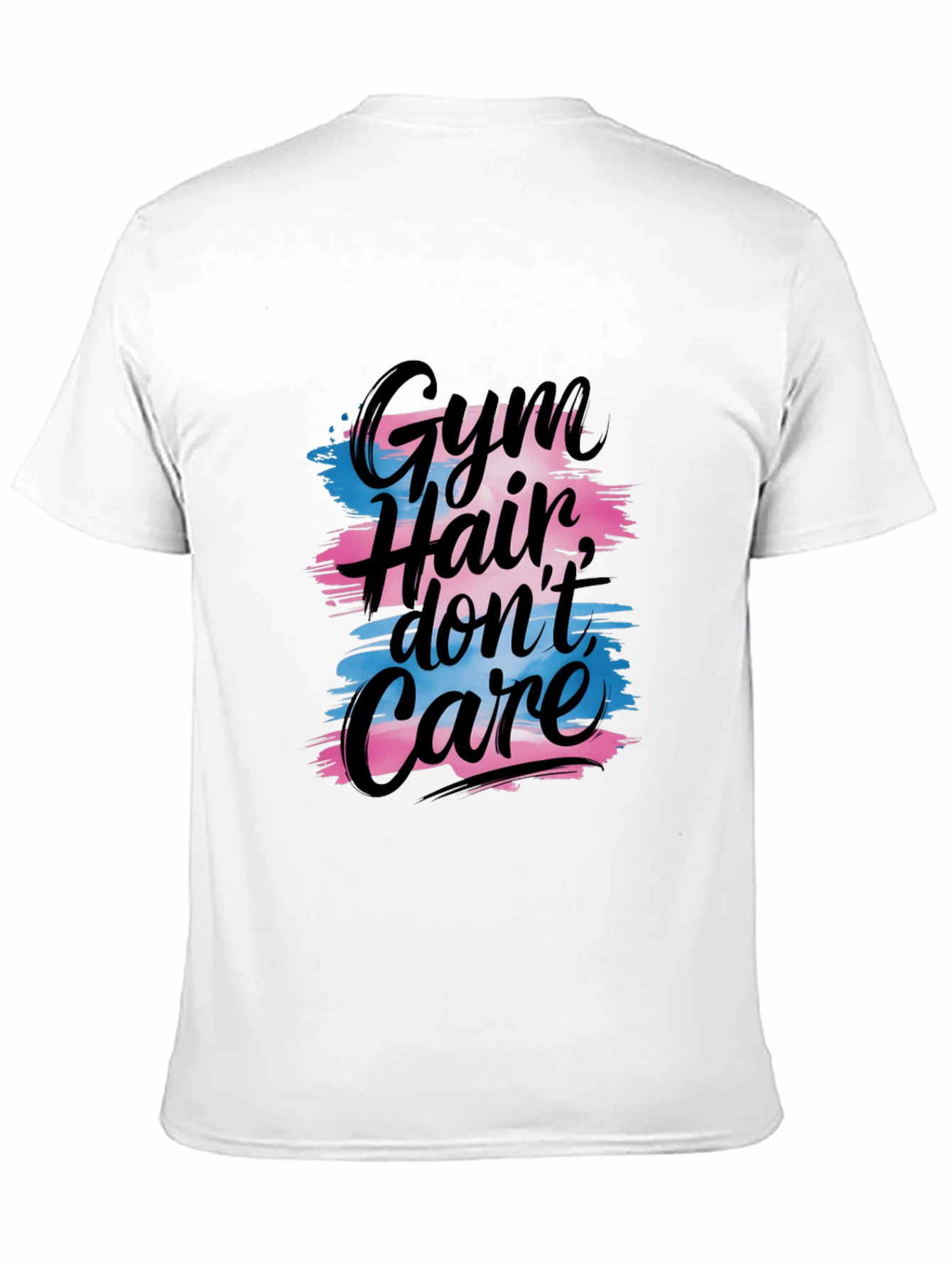 Gym Hair Dont Care T-Shirt - Black
