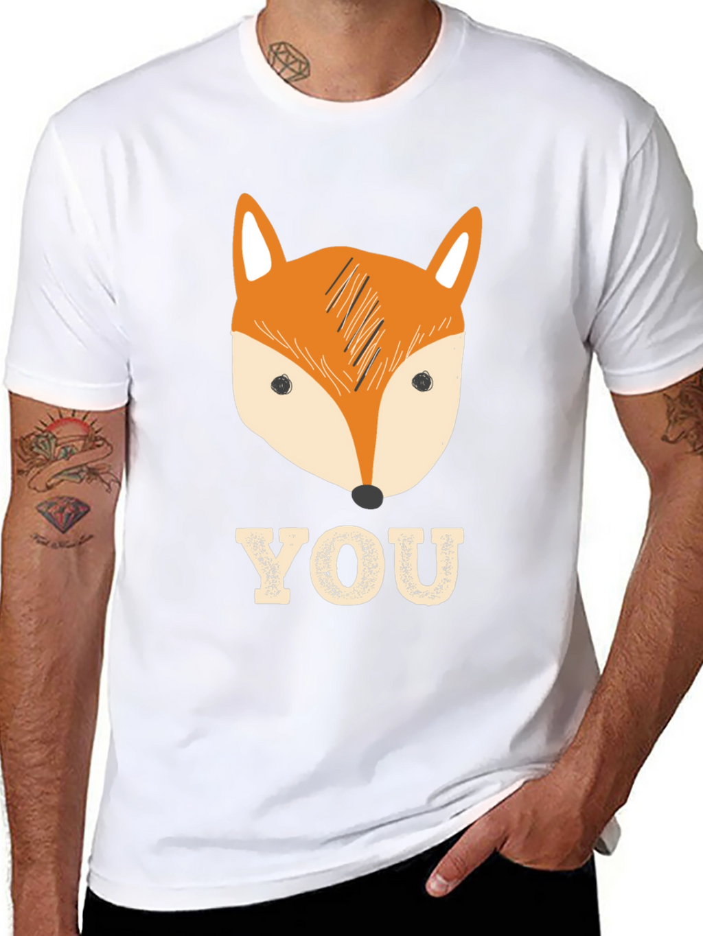 You Fox Funny Graphic T-Shirt