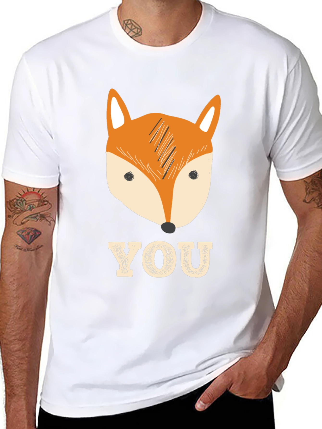 You Fox Funny Graphic T-Shirt