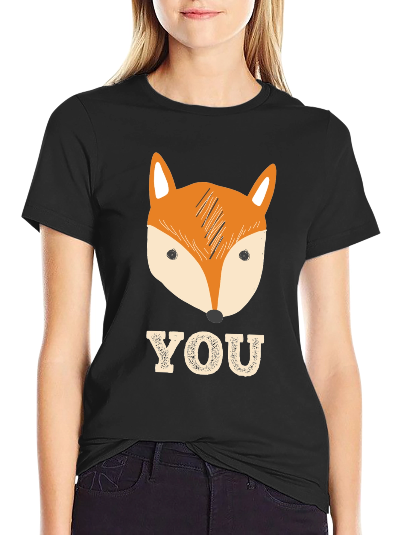 You Fox Funny Graphic T-Shirt