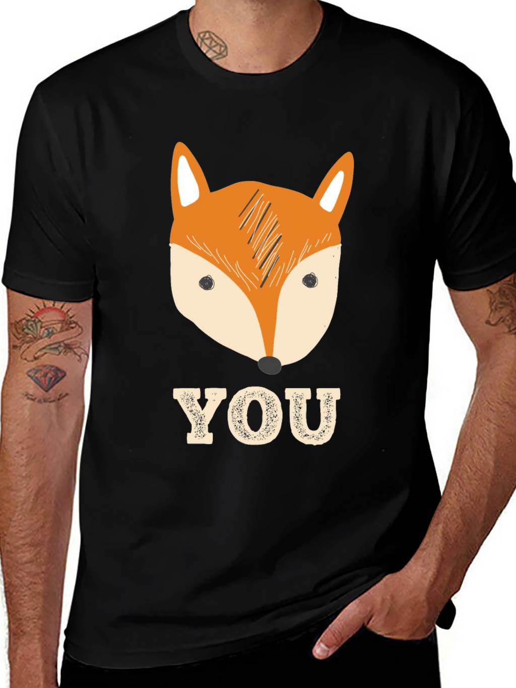 You Fox Funny Graphic T-Shirt