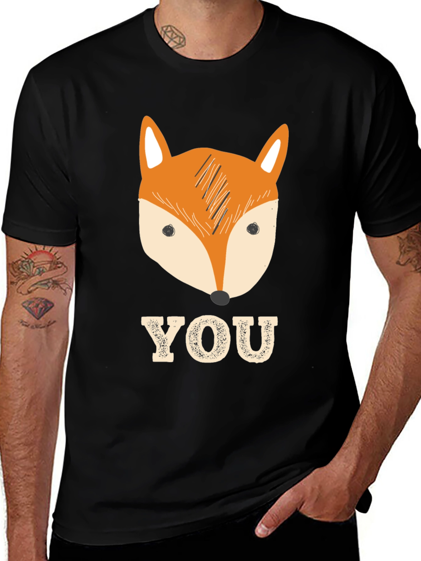 You Fox Funny Graphic T-Shirt