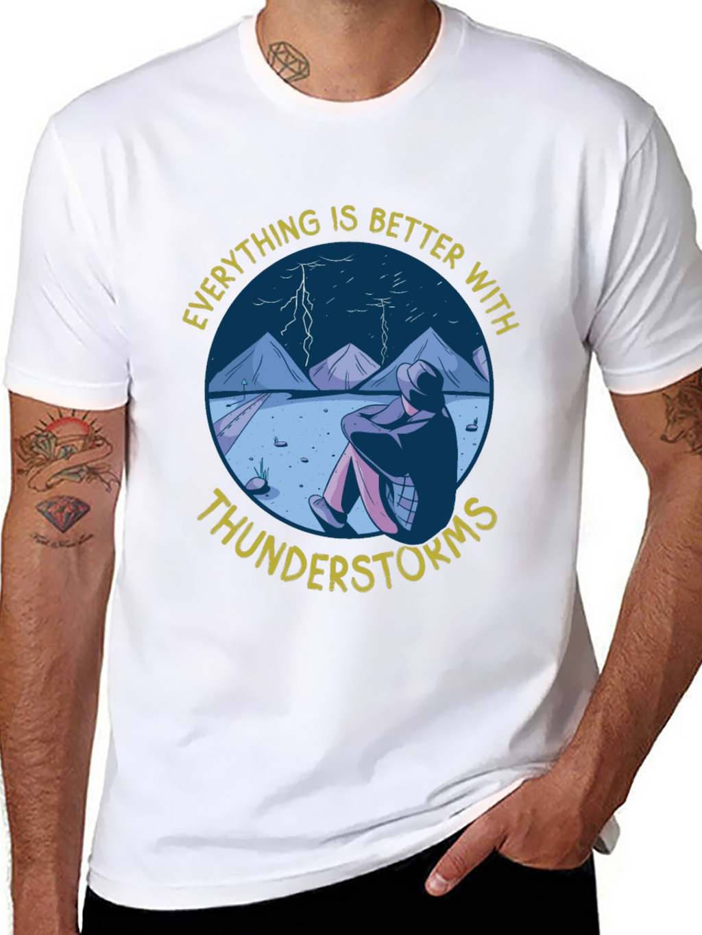 Thunderstorms Graphic Tee - Everything is Better!