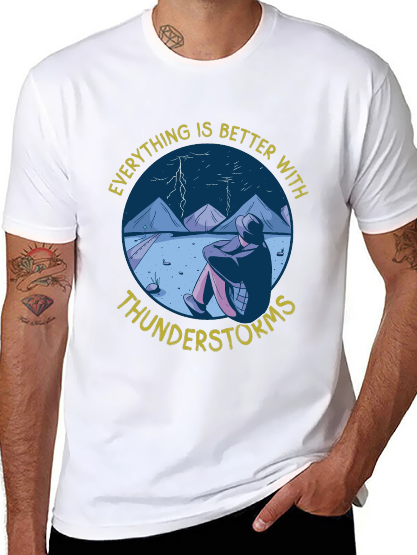 Thunderstorms Graphic Tee - Everything is Better!