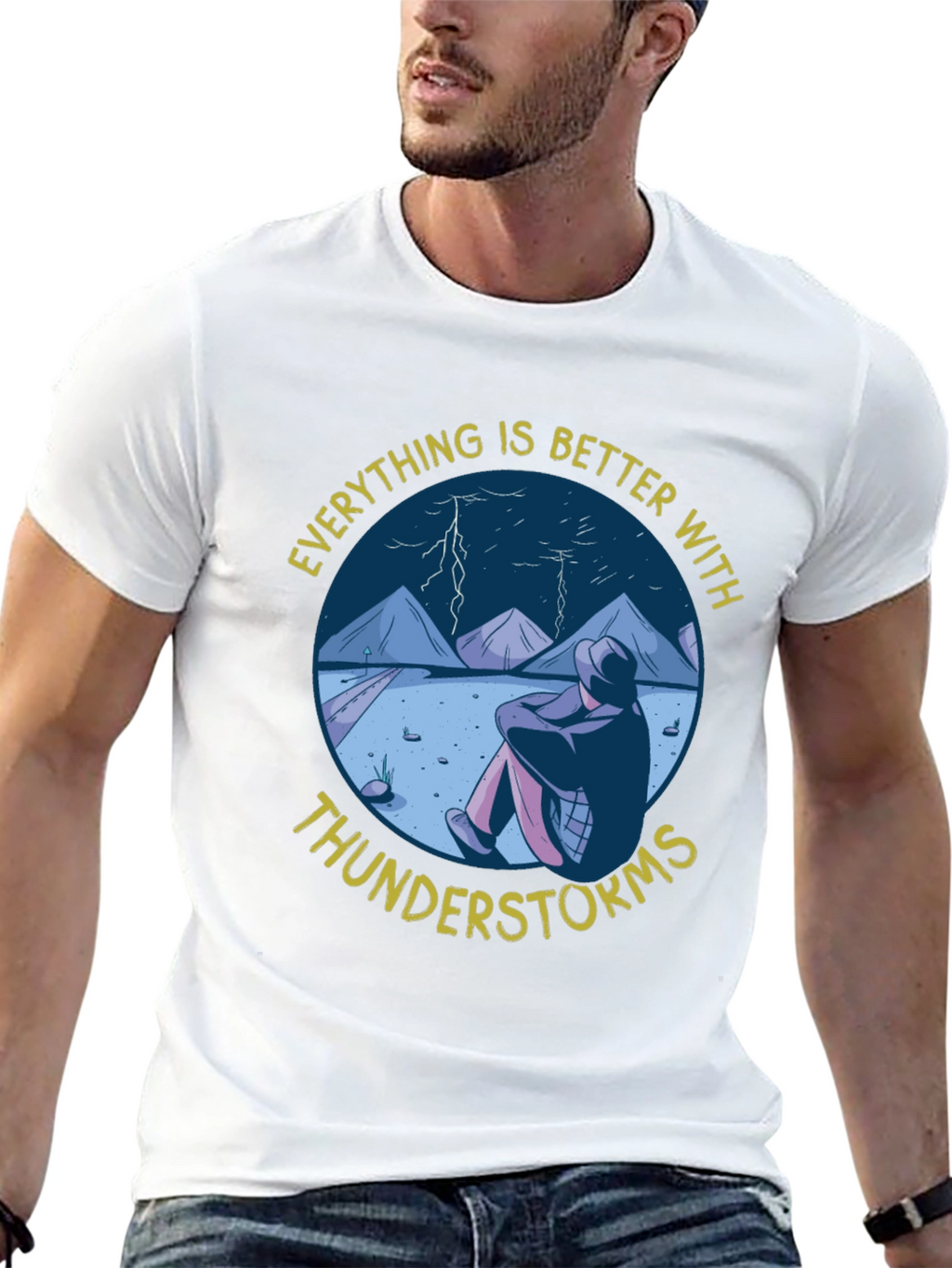 Thunderstorms Graphic Tee - Everything is Better!