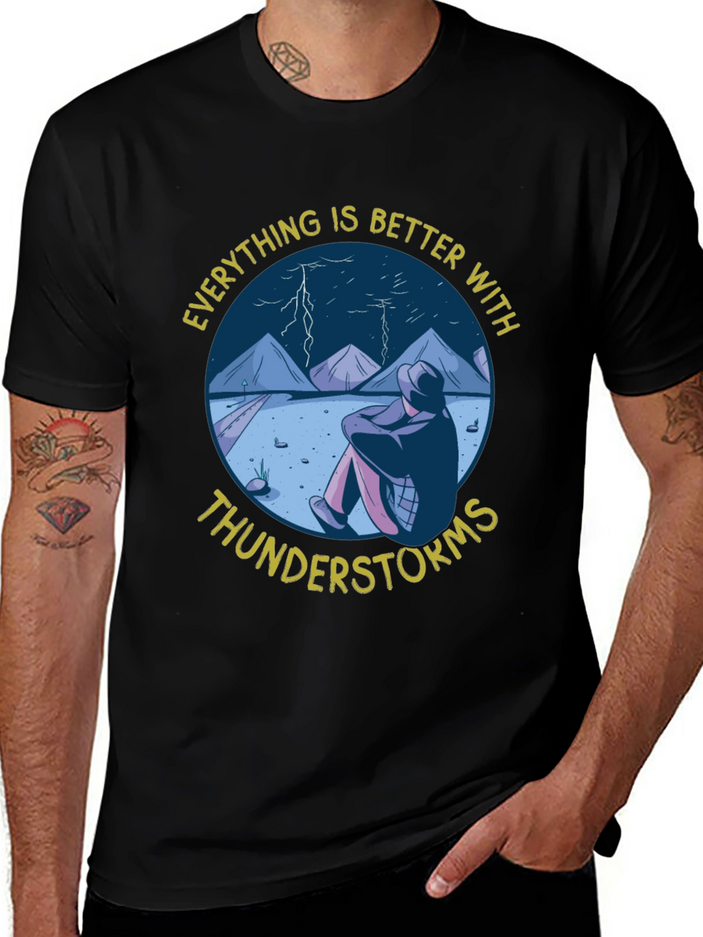 Thunderstorms Graphic Tee - Everything is Better!
