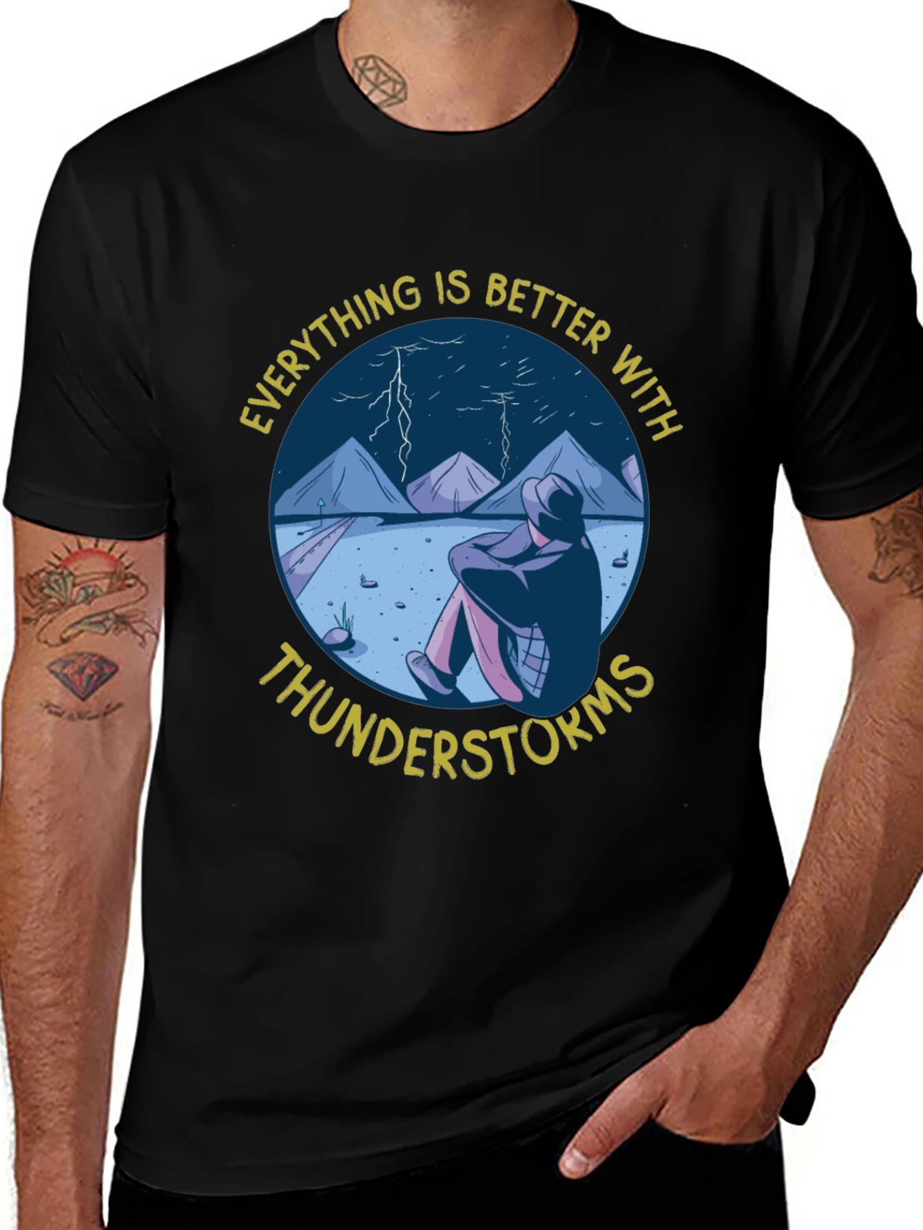 Thunderstorms Graphic Tee - Everything is Better!