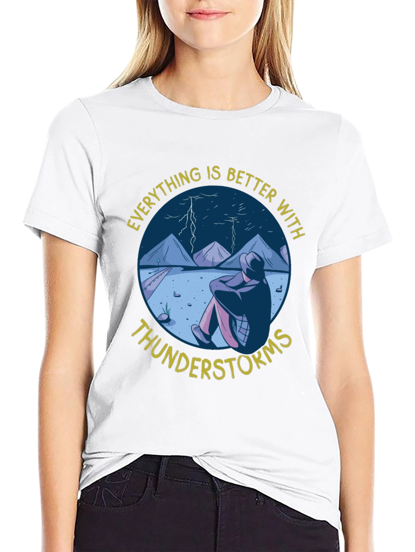Thunderstorms Graphic Tee - Everything is Better!