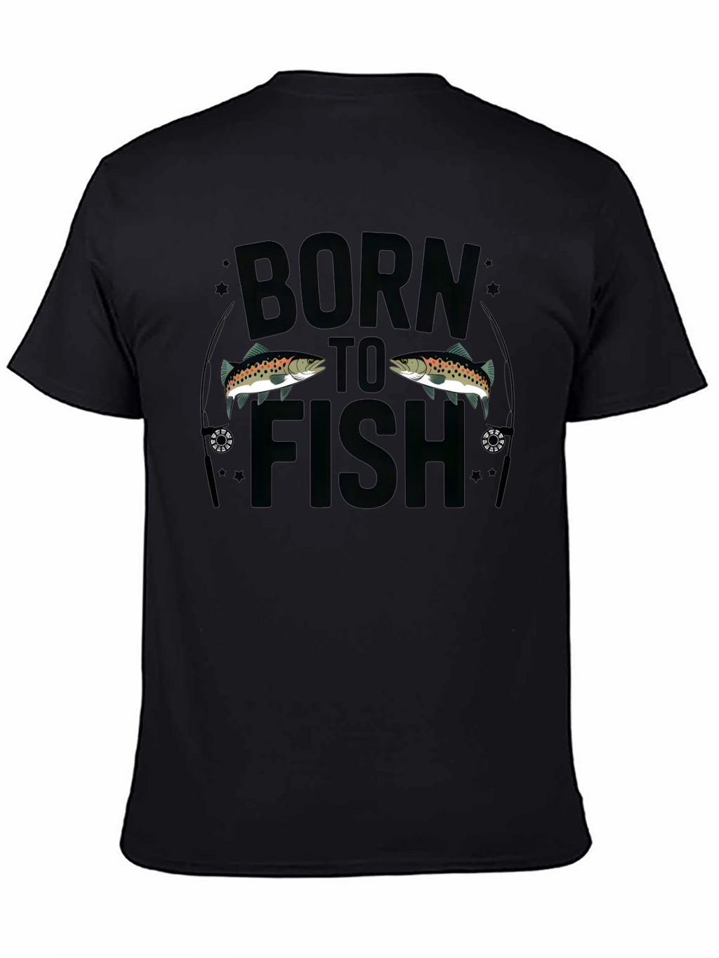 Born to Fish Graphic T-Shirt