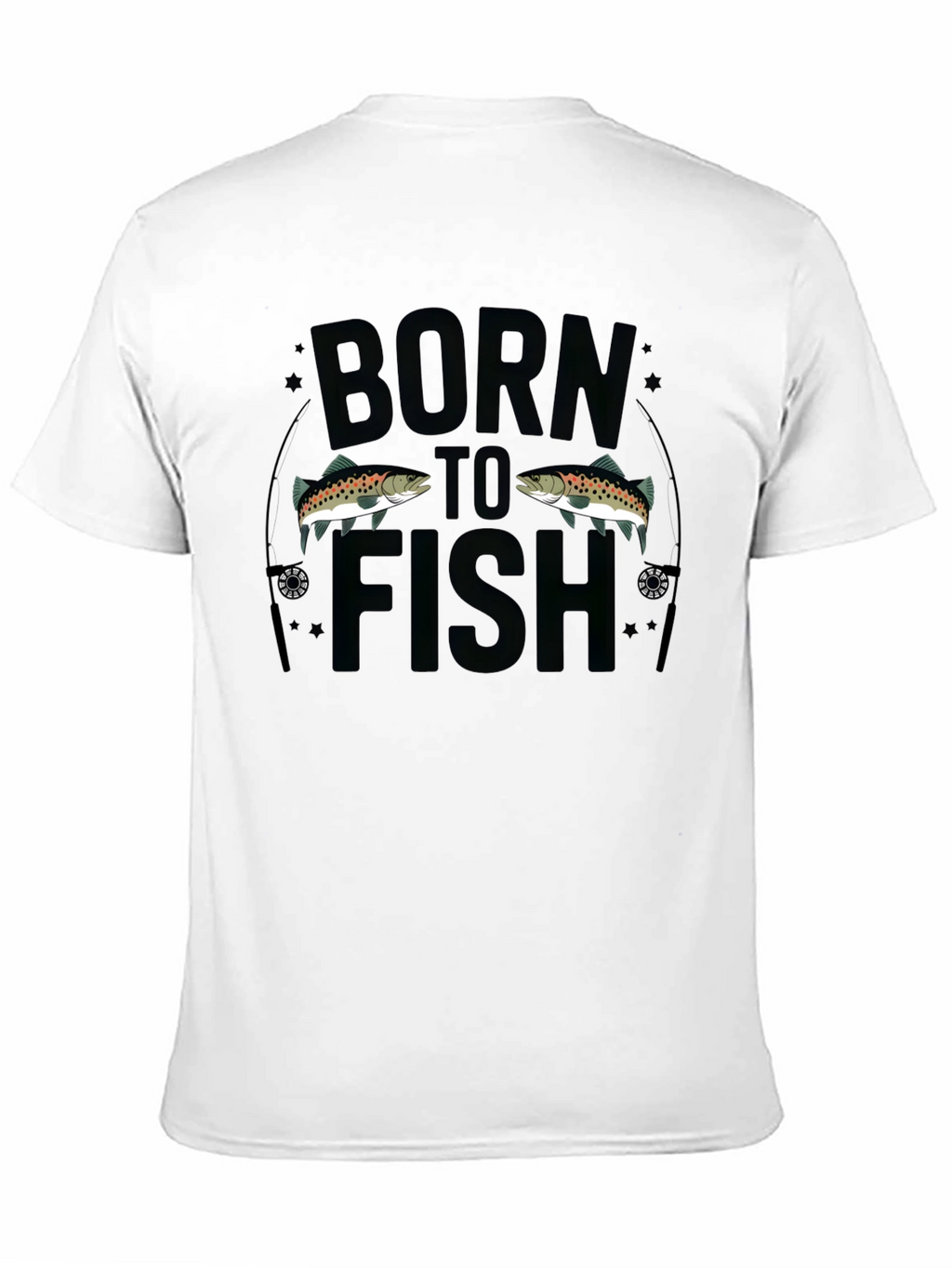 Born to Fish Graphic T-Shirt