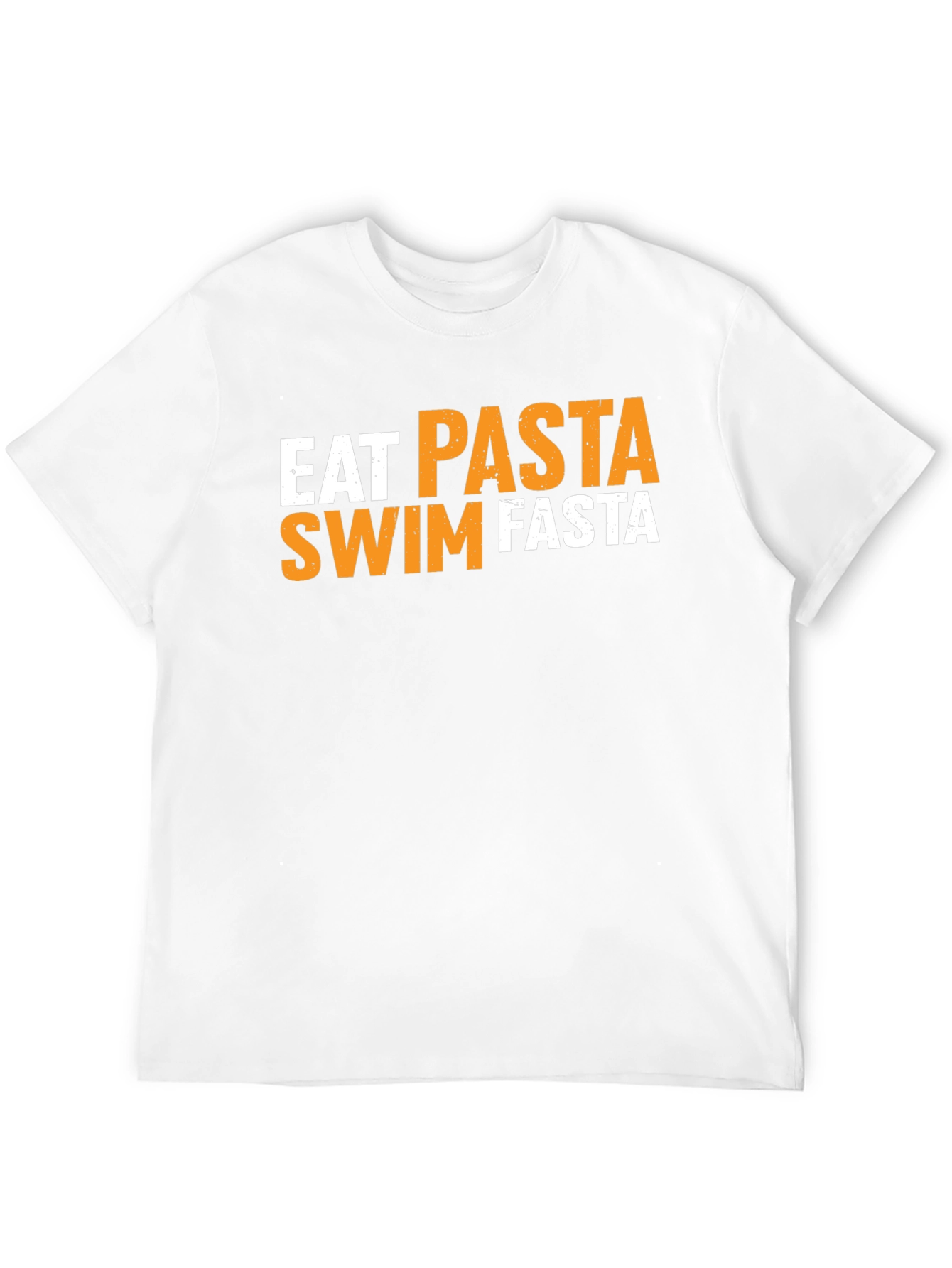 Eat Pasta Swim Fasta Graphic T-Shirt